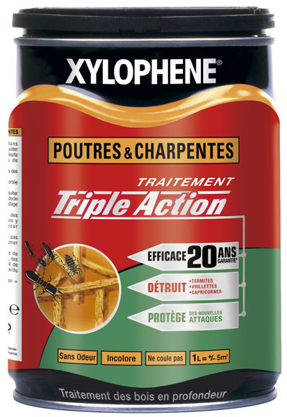 XYLOPHENE POUT/CHARPENT AQUEU 1L 25AN -B
