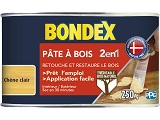 BONDEX PATE A BOIS CHENE CLAIR 250G