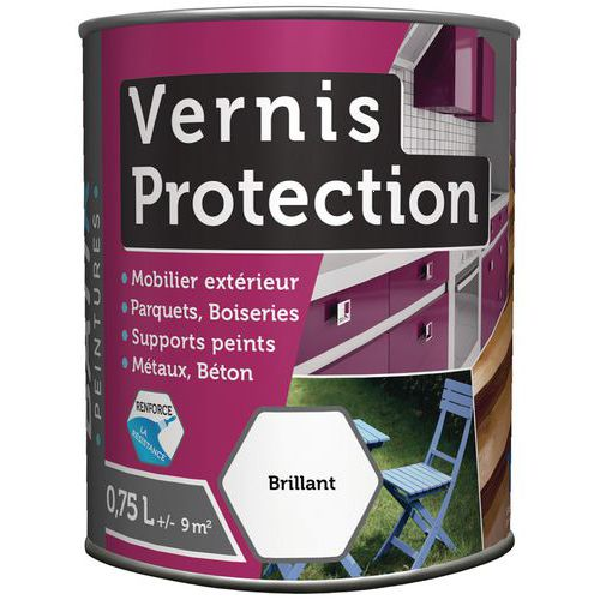 BAT.VERNIS PROTECTION BRILLANT 0,75L        BAT113168