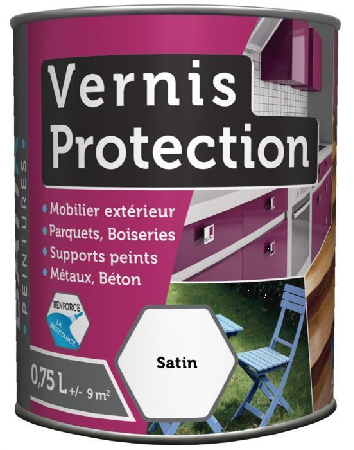 BAT.VERNIS PROTECTION SATIN 0,75L        BAT113170